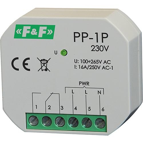 Elektromagnetisches Relais f.Doseneinbau PP-1 230 1 Wechsler