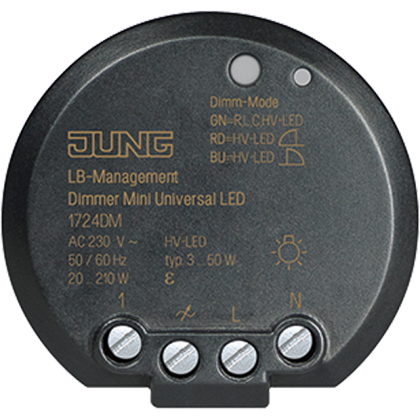 Jung Dimmer 1724DM universal LED UP
