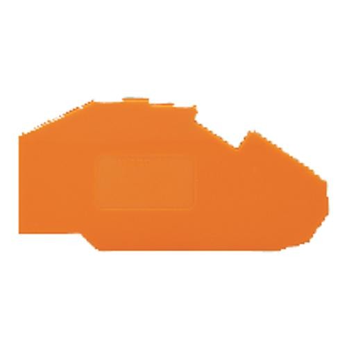Wago Abschluss-/Zwischenplatte 782-317 orange